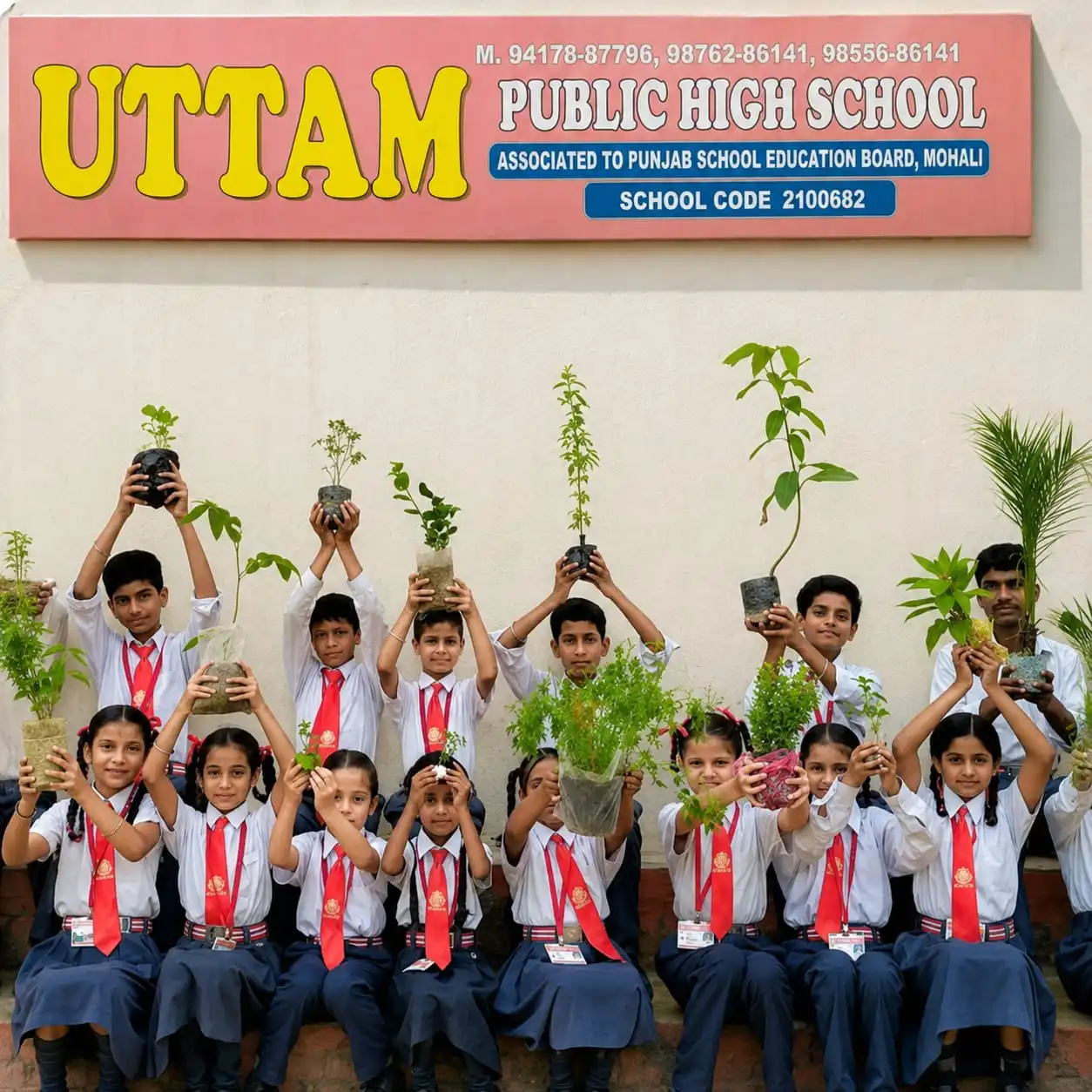 A performance during the school annual function